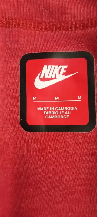 Chándal Nike Tech Rojo pantalón talla M chaqueta L