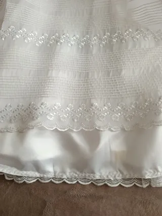 Vestido Comunión Mangas Abullonadas