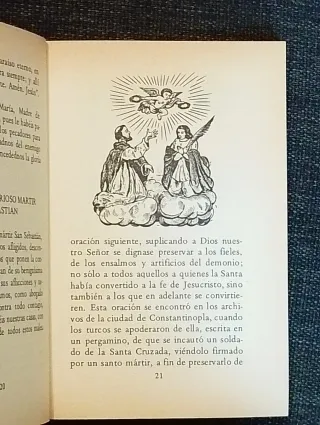 La santa Cruz de Caravaca (Tesoro de oraciones)