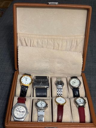 Joyero Salvador Bachiller 8 relojes