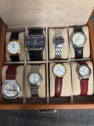 Joyero Salvador Bachiller 8 relojes