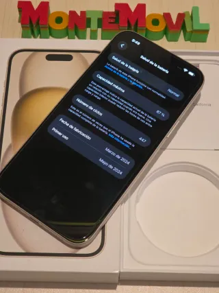 Iphone 15 Plus 128Gb (Salud batería 87%)