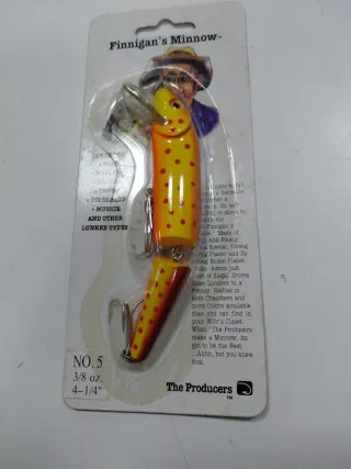 3 señuelos Finnigan's Minnow The Producers