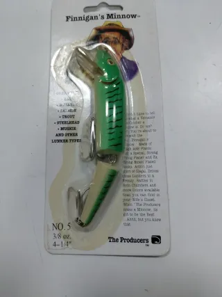 3 señuelos Finnigan's Minnow The Producers