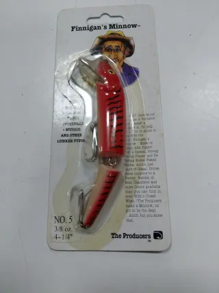 3 señuelos Finnigan's Minnow The Producers