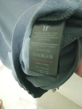 Sudadera Eleven Degrees Gris Talla S