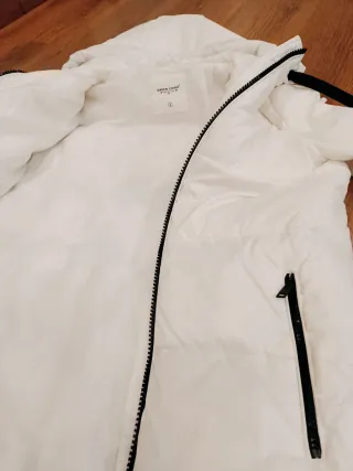 Abrigo tipo plumífero Green Coast blanco