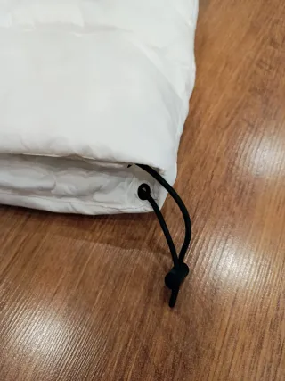 Abrigo tipo plumífero Green Coast blanco