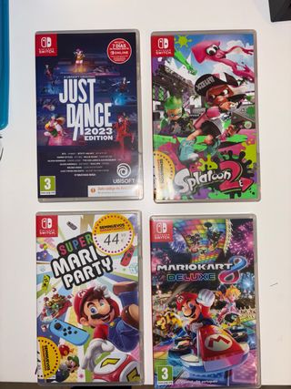 Nintendo Switch + Juegos Valorado en 400 €