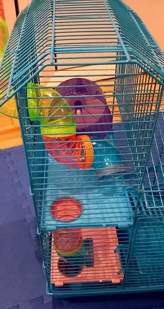 Jaula Hámster 5 Niveles 47x30x59 cm