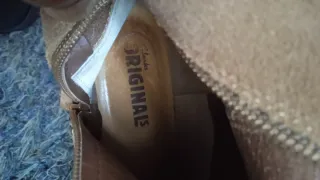 Stivali Clarks Originals in camoscio marrone