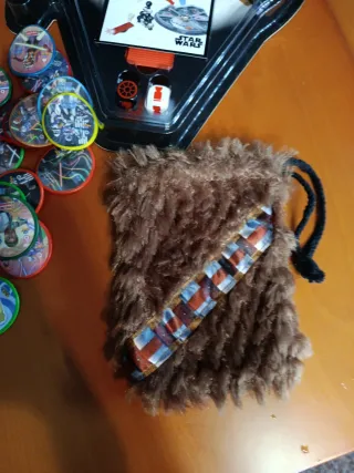 Lote Star Wars: tazos, Figuras, Cromos y Álbum