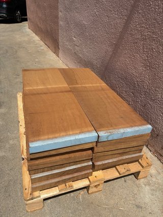 Peldaños de madera Maziza para escaleras