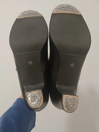 Zapatos de Flamenco Negros Mujer