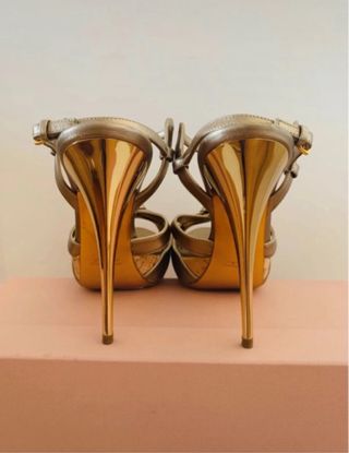 Miu Miu sandali con tacco a spillo 120 super femminili