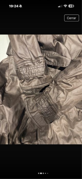 Abrigo Khujo verde oscuro super chulo