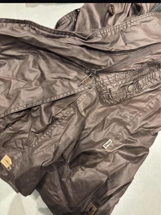 Abrigo Khujo verde oscuro super chulo