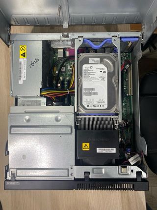 PC Lenovo + Monitor HP + Disco Duro 250GB