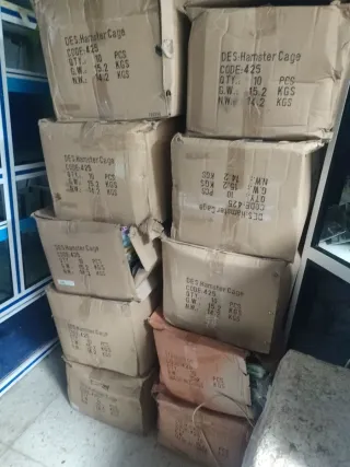 Jaula para hámster lote.