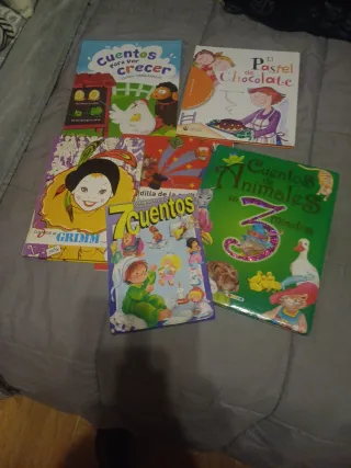Lote 6 Libros Infantiles Cuentos