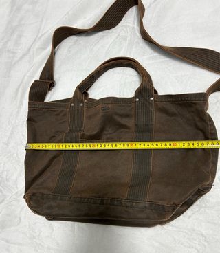 Pull&Bear bolso lona marrón