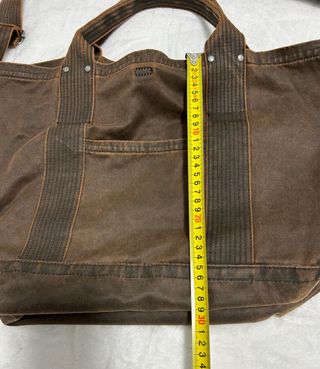 Pull&Bear bolso lona marrón