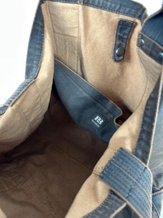 Pull&Bear bolso lona marrón