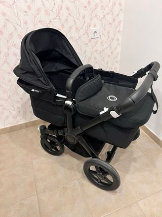 Bugaboo Donkey 5 Gemelar Negro