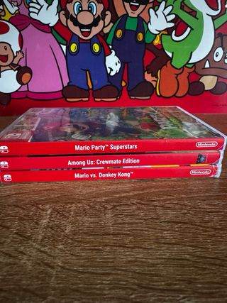 Juegos Nintendo Switch: Mario Party, Among Us