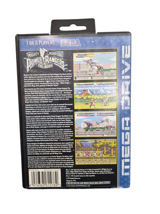 Juego Mega Drive Mighty Morphin Power Rangers