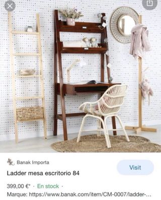 Escritorio Banak Madera