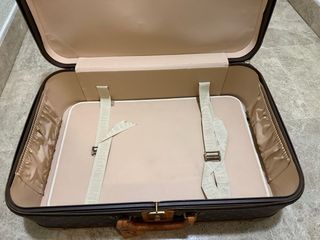 Maleta Louis Vuitton Beige/Marrón