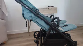 Carrito Gemelar Jane Azul