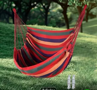 Silla Colgante Multicolor Jardín/Camping