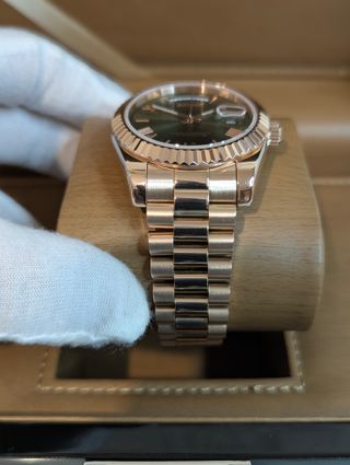 Reloj Seiko Mod Daydate Presidential Rose Olive