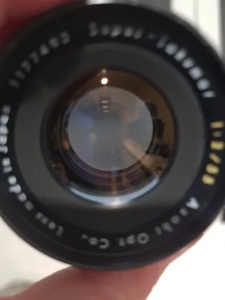 Objetivo Asahi Super-Takumar 55mm f/2 M42