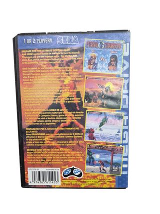 Juego Mega Drive Eternal Champions