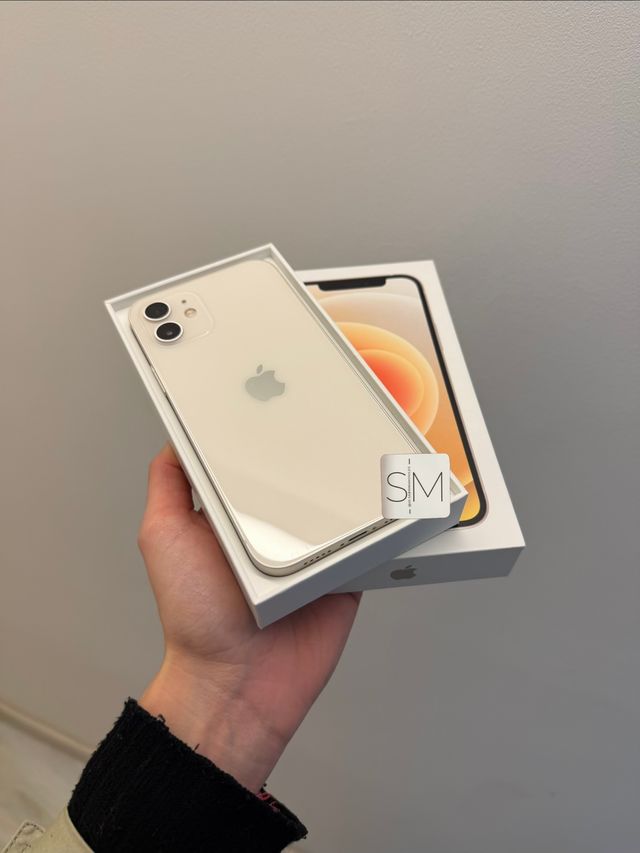 IPHONE 12 128GB blanco semi nuevo