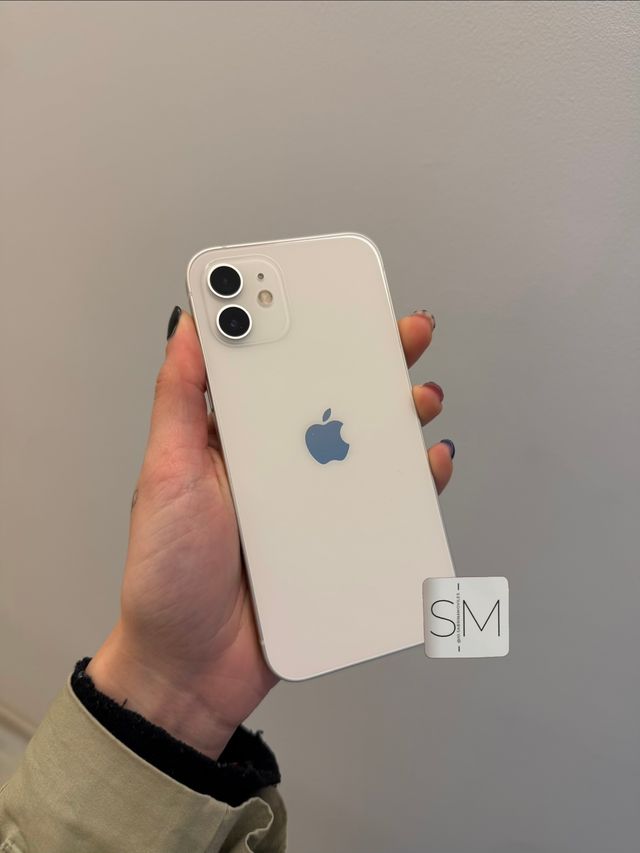 IPHONE 12 128GB blanco semi nuevo