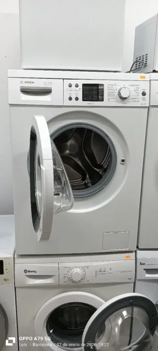 LAVADORA CARGA FRONTAL BOSCH 8 KG A+++  SERIE 6