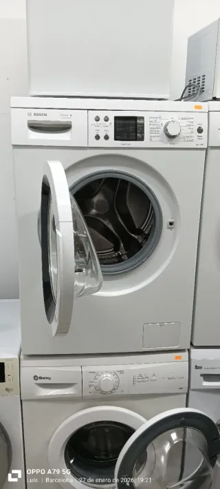LAVADORA CARGA FRONTAL BOSCH 8 KG A+++  SERIE 6