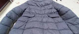 Chaquetón gris mujer