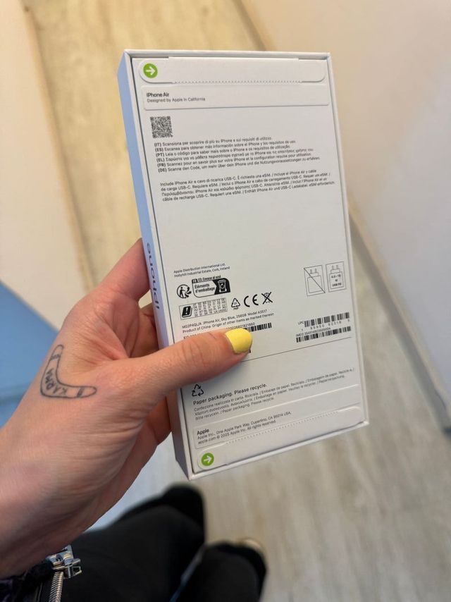 iPhone 17 air 256gb PRECINTADO