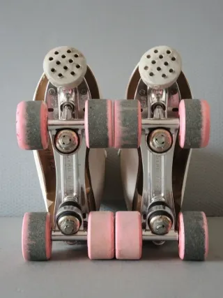 Pattini a rotelle bianchi Haroy 37