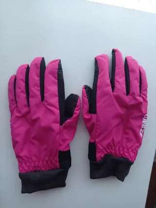 Guantes de esquí/snow rosas