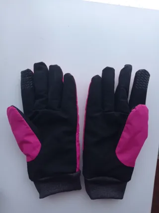 Guantes de esquí/snow rosas