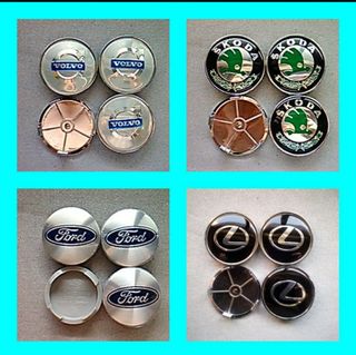 Tapabujes centro rueda llanta Volvo Skoda Lexus