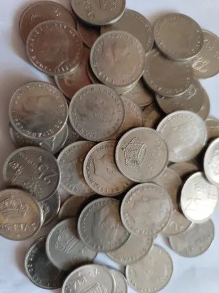 Lote 25 Pesetas España Juan Carlos