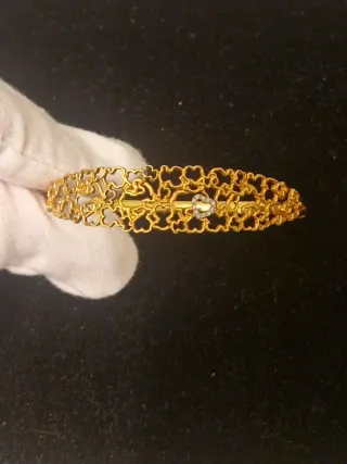 Lote Pulsera y Anillo Tous Milosos Oro