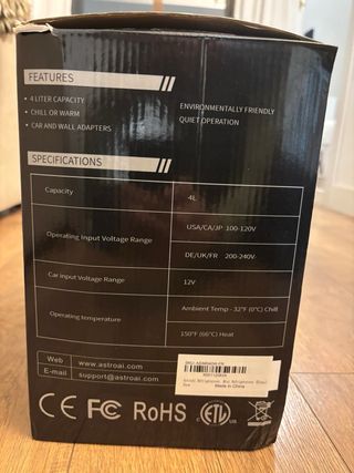 Mini Nevera AstroAI 4L Nueva